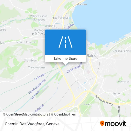 Chemin Des Vuagères map