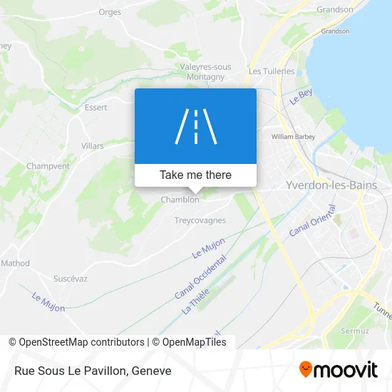 Rue Sous Le Pavillon map