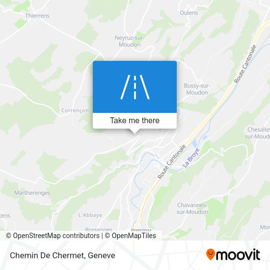 Chemin De Chermet map