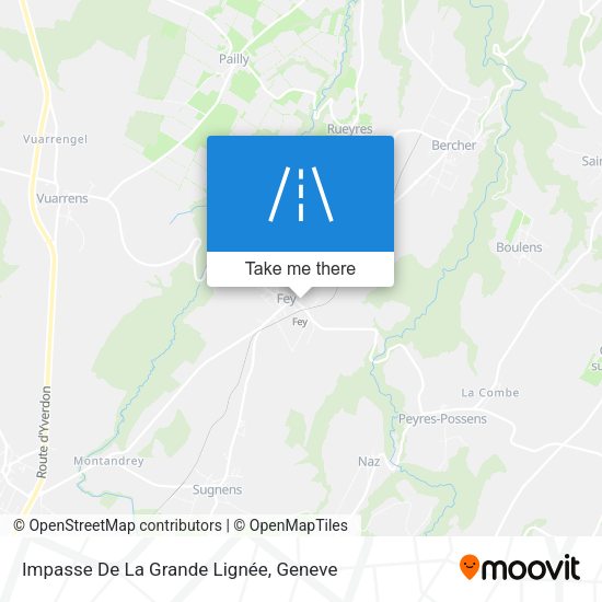 Impasse De La Grande Lignée map