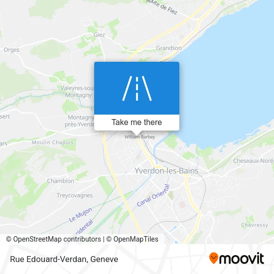 Rue Edouard-Verdan map