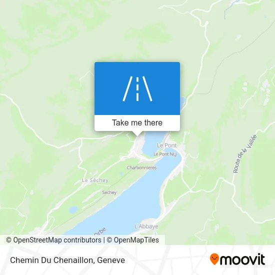 Chemin Du Chenaillon map