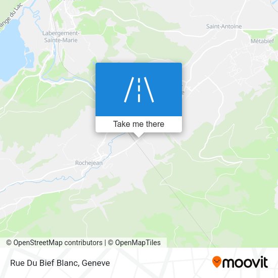 Rue Du Bief Blanc map