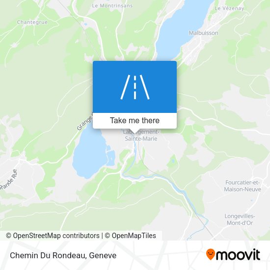 Chemin Du Rondeau map