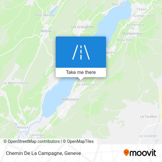 Chemin De La Campagne map