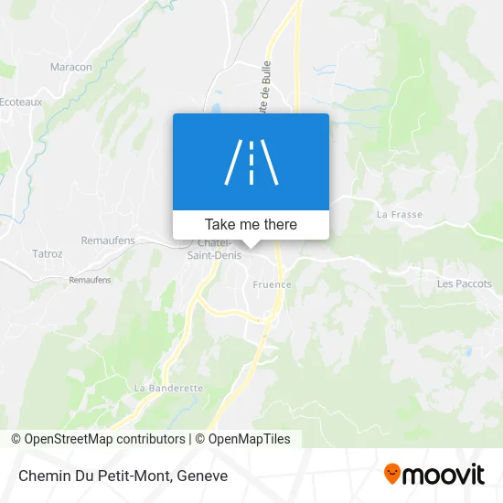 Chemin Du Petit-Mont map