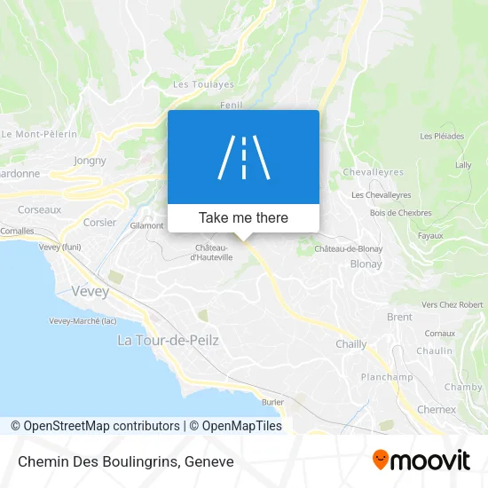 Chemin Des Boulingrins map