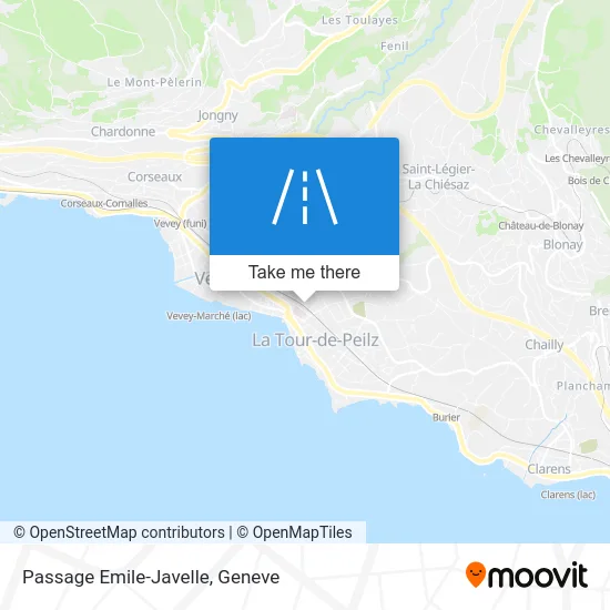 Passage Emile-Javelle map