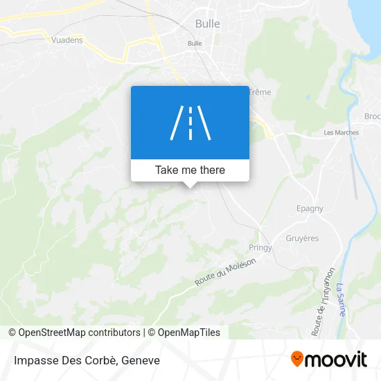 Impasse Des Corbè map