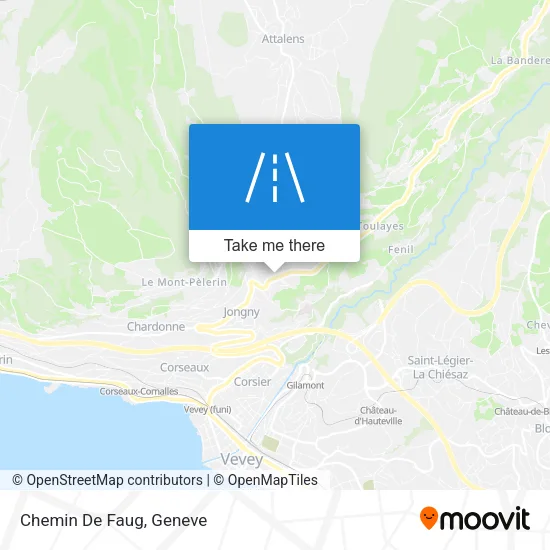 Chemin De Faug map