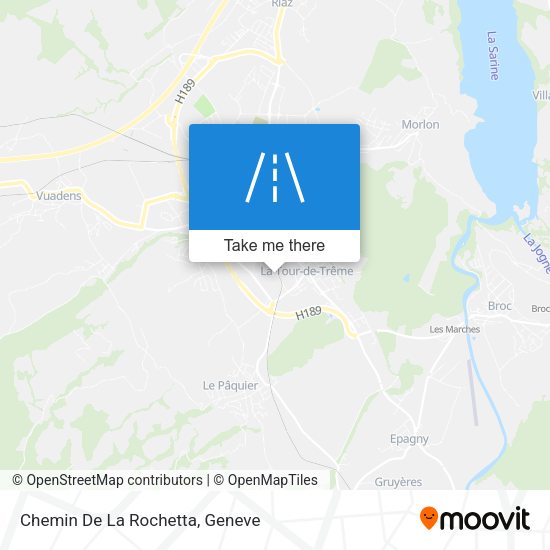 Chemin De La Rochetta map