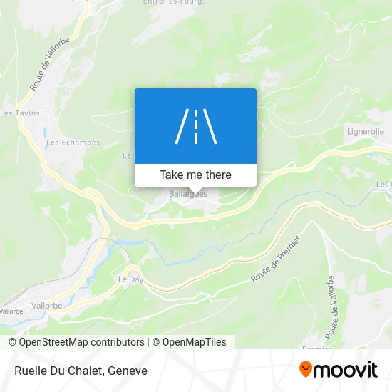 Ruelle Du Chalet map