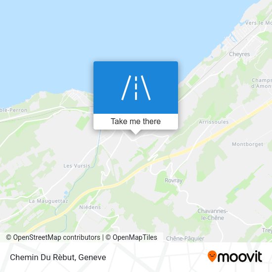 Chemin Du Rèbut map