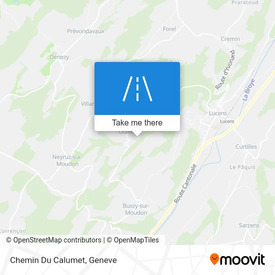 Chemin Du Calumet map