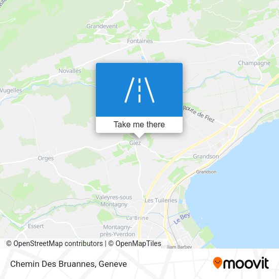 Chemin Des Bruannes map