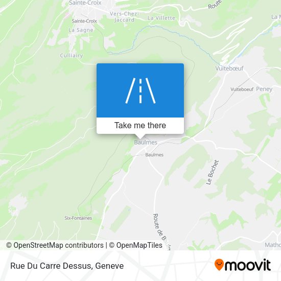 Rue Du Carre Dessus map