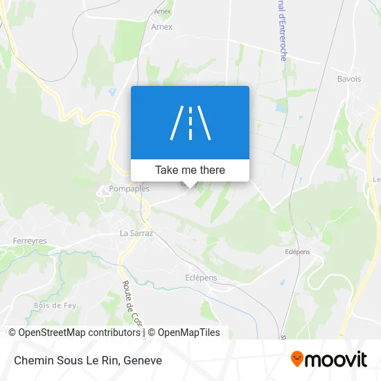 Chemin Sous Le Rin map