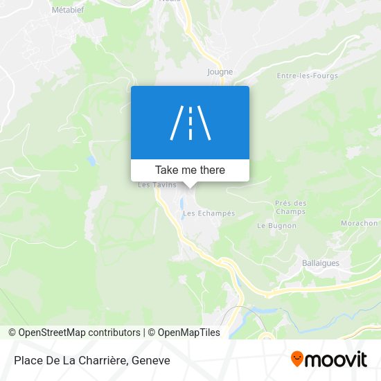 Place De La Charrière map