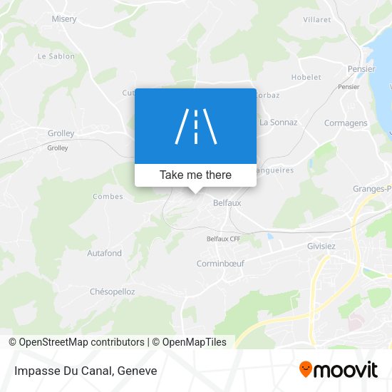 Impasse Du Canal map