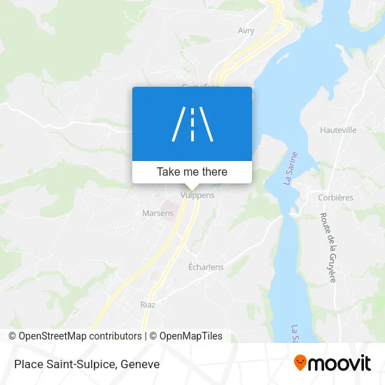 Place Saint-Sulpice map