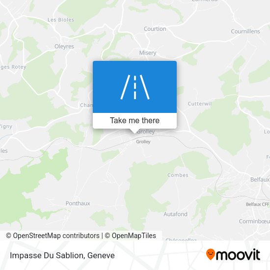 Impasse Du Sablion map