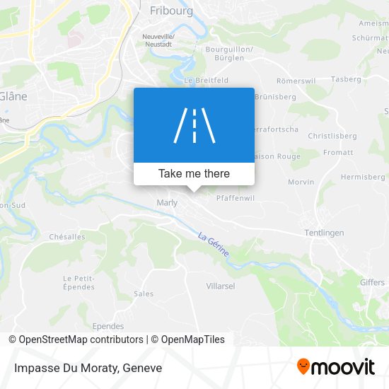 Impasse Du Moraty map