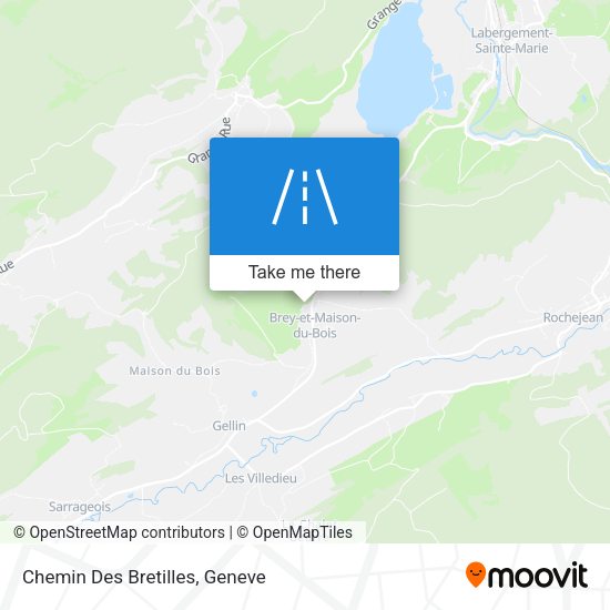 Chemin Des Bretilles map