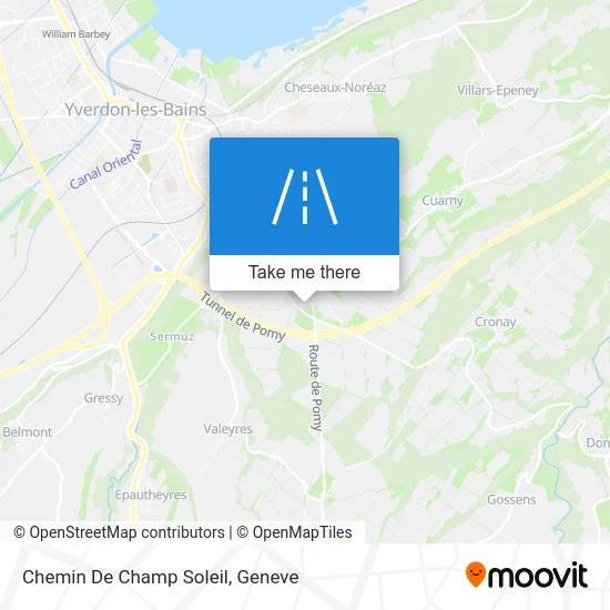 Chemin De Champ Soleil map