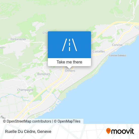 Ruelle Du Cèdre map