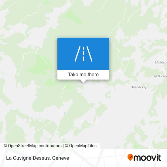 La Cuvigne-Dessus map