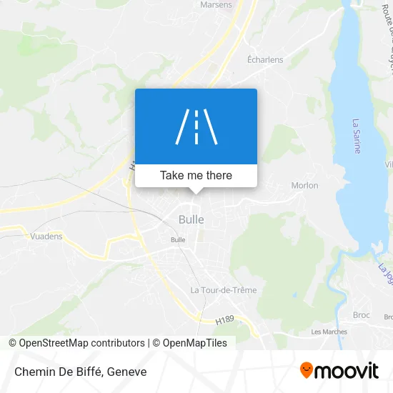 Chemin De Biffé map