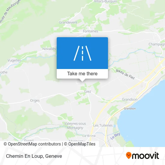 Chemin En Loup map