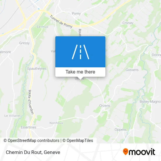 Chemin Du Rout map