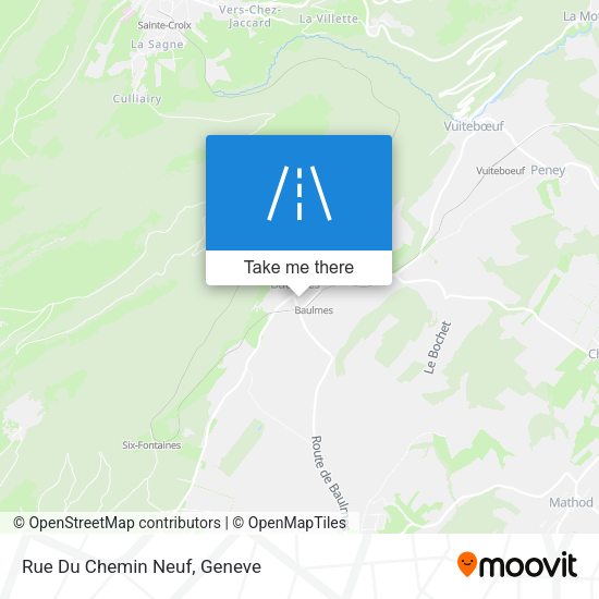 Rue Du Chemin Neuf map