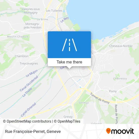 Rue Françoise-Perret map