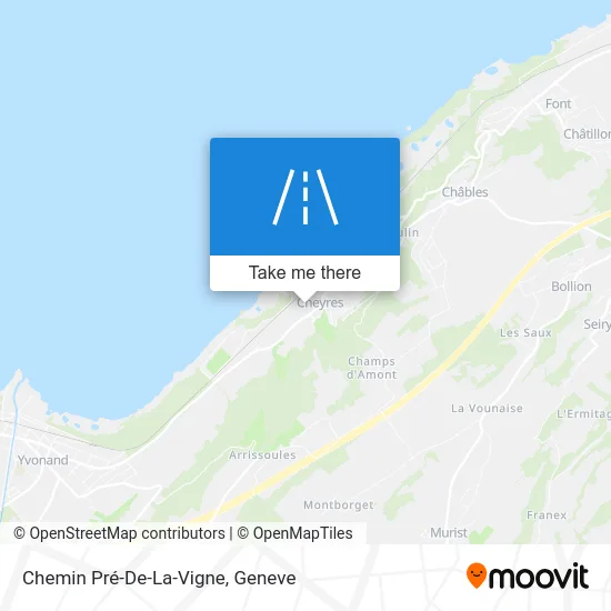 Chemin Pré-De-La-Vigne map