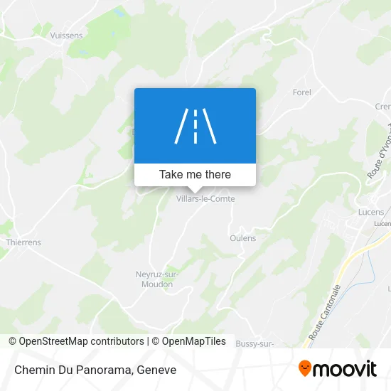 Chemin Du Panorama map