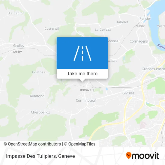 Impasse Des Tulipiers map