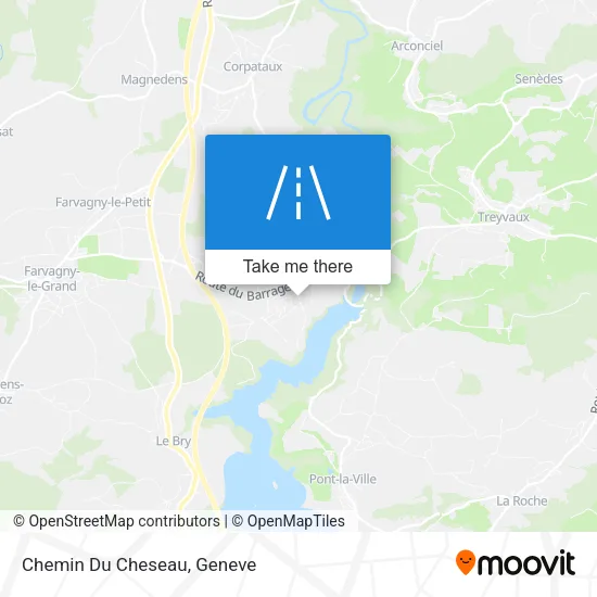 Chemin Du Cheseau map