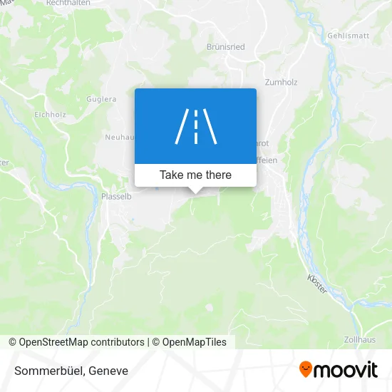 Sommerbüel map