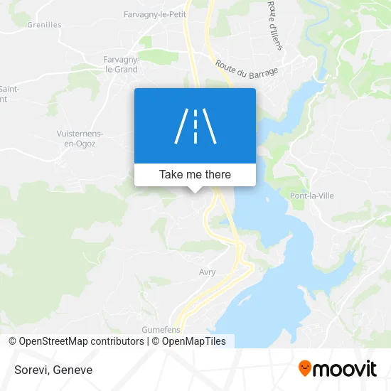 Sorevi map