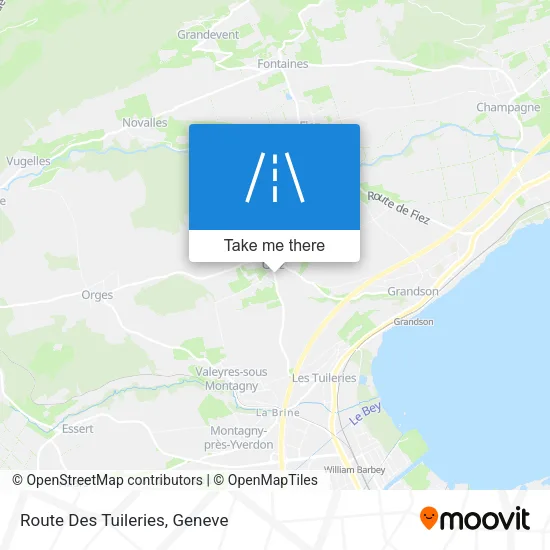 Route Des Tuileries map