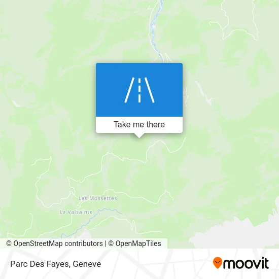 Parc Des Fayes map