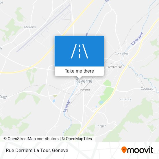 Rue Derrière La Tour map