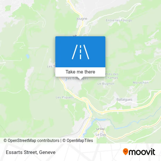 Rue Des Essarts map