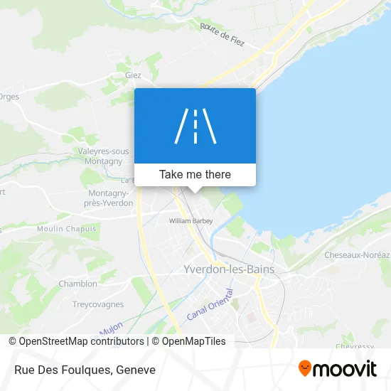 Rue Des Foulques map