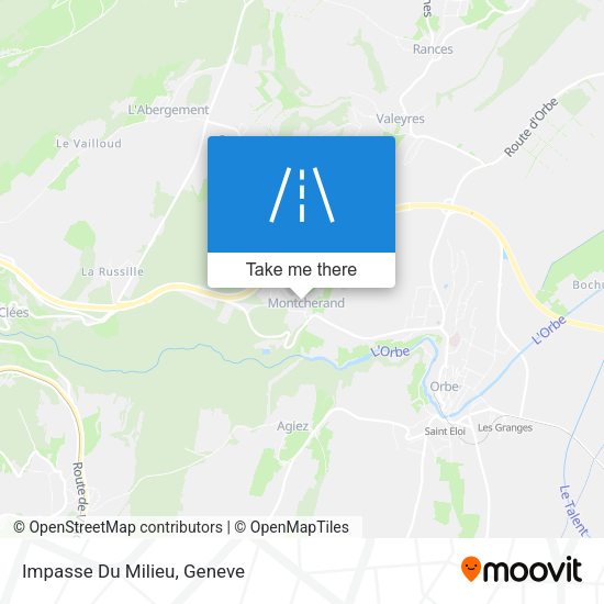 Impasse Du Milieu map