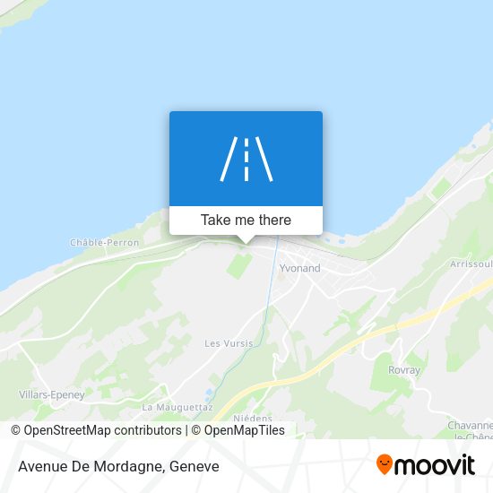 Avenue De Mordagne map