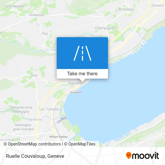 Ruelle Couvaloup map