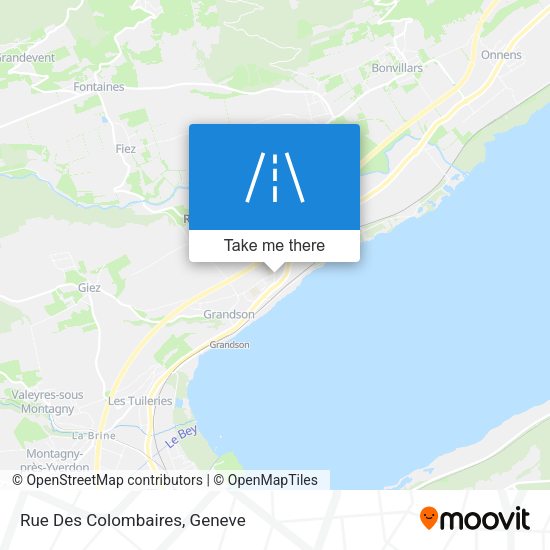 Rue Des Colombaires map